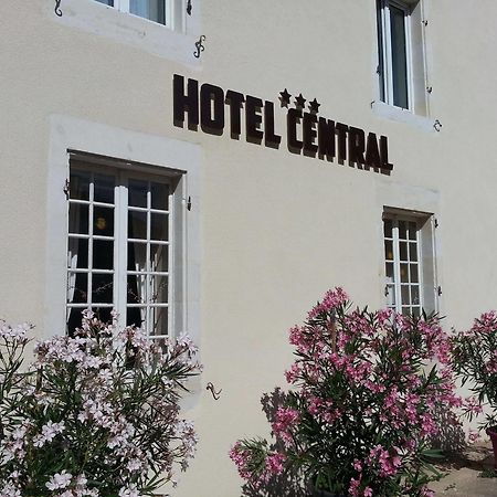 Hôtel Central Chaunay Buitenkant foto